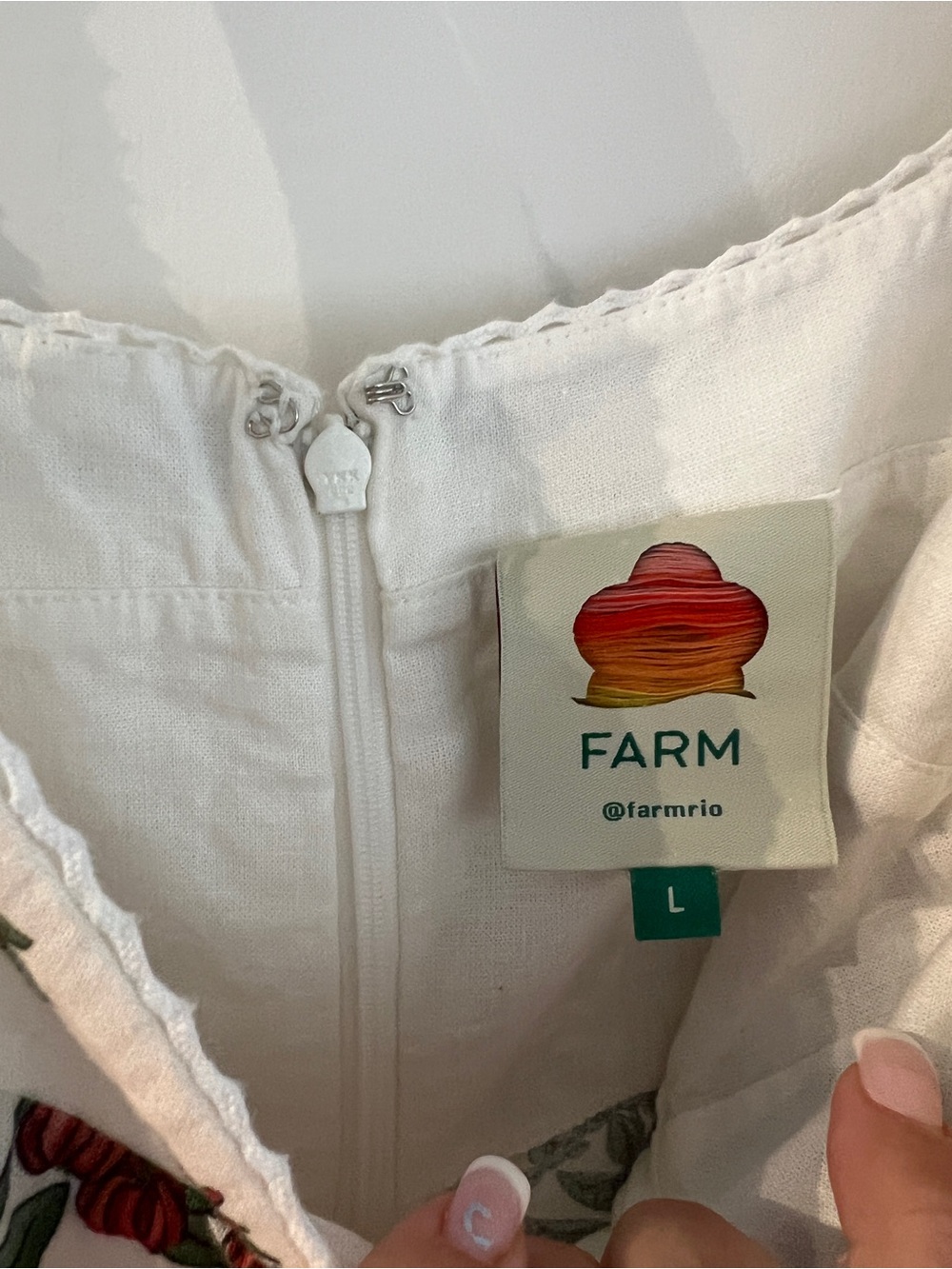 FARM Fruit Beauty Maxi Dress large - Picture 10 of 14